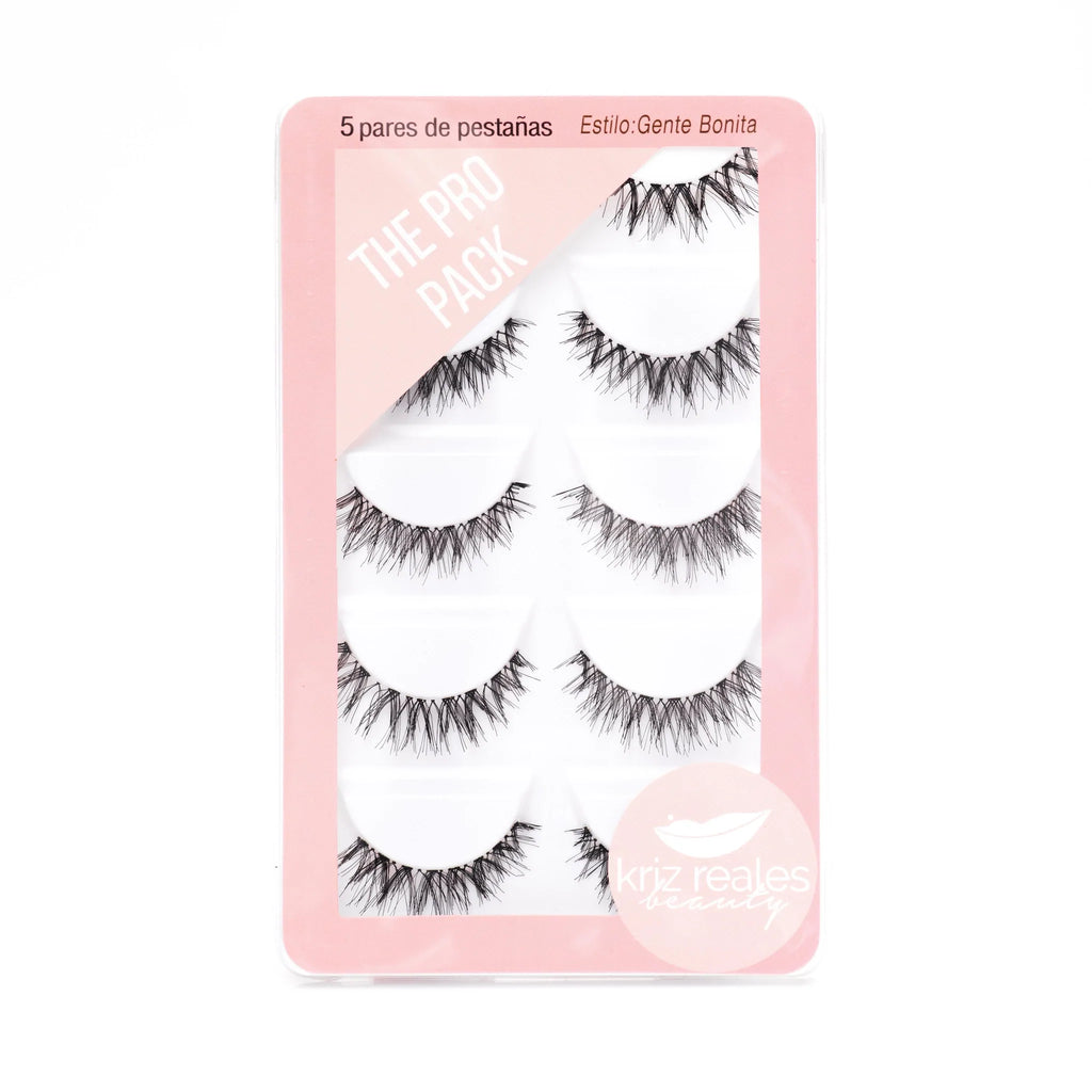 Pestañas Kriz Reales Beauty ProPack 5pcs