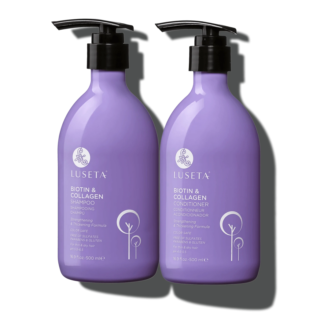 Biotin&Collageno Shampoo y Acondicionador Luseta Beauty