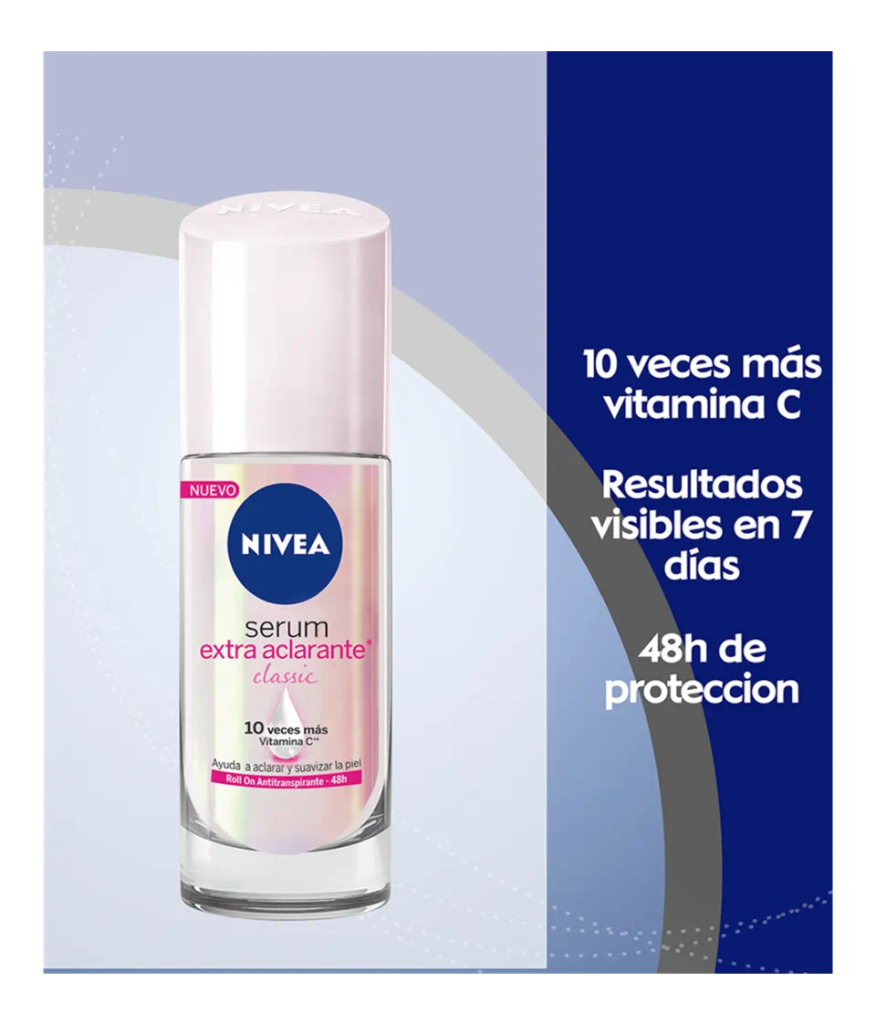 Nivea Serum Desodorante Extra Aclarante