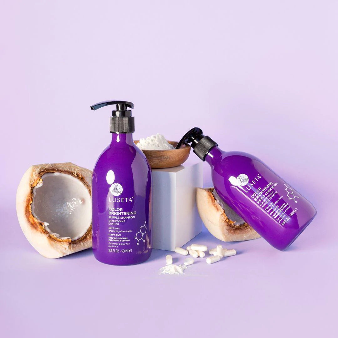 Luseta Beauty Color Brightening Purple Shampoo&Acondicionador