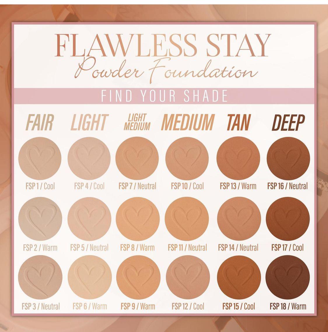 Base en Polvo Beauty Creations Flawless Stay