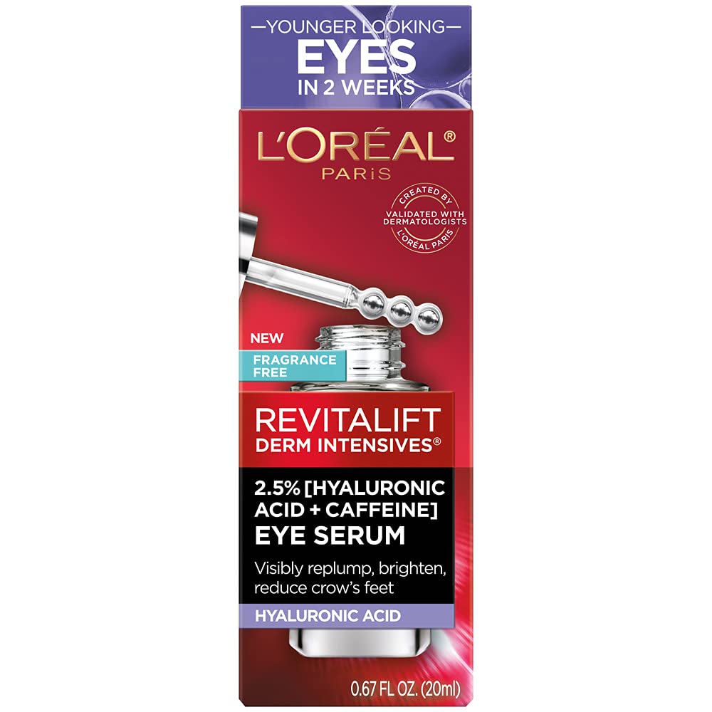 Loreal Revitalift Hyaluronic Acid+ Caffeine Eye Serum