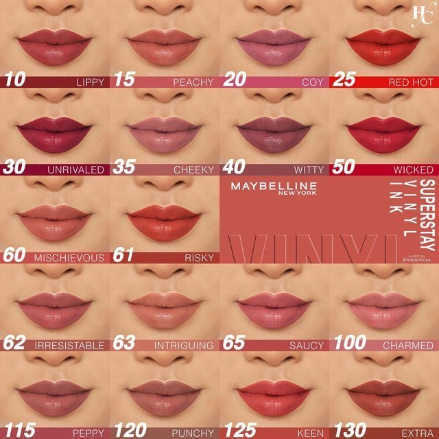 Labial Maybelline Superstay Vinyl Ink