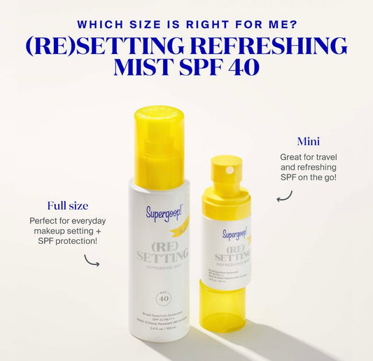 Supergoop ReSetting Refreshing Mist SPF 40